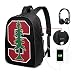 Produktbild gxianzhou Weihnachtsbaum Symbol Laptop Rucksack 17 Zoll mit USB-Ladeanschluss, für Frauen Männer Mode Schultasche