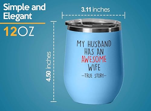 Miniatura 9 de Grandpa Pink Edition Wine Tumbler 12oz - Grandson True story - Family Squad Fam Thank You Gift Siblings Parents Grandparents Funny nephew Grandpa
