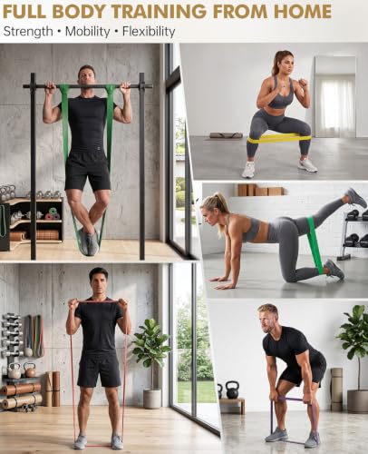 8PCS Resistance Bands Set, Exercise Workout Bands for Strength Training - image 3