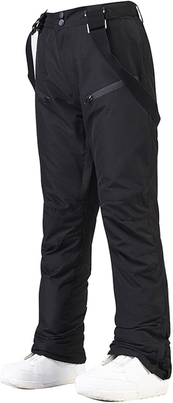 Unisex Men Snow Bibs Ski Pants Snowboard Overall Insulated Waterproof Windproof Winter Warm