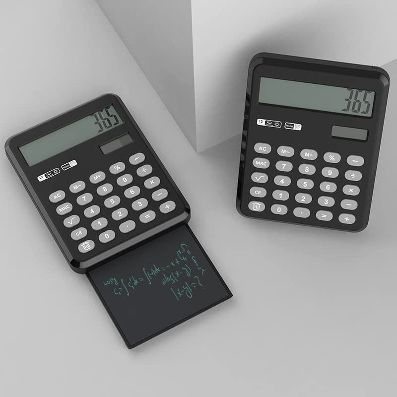 Calculatrice d'écriture manuscrite compacte pour éviter les pannes de batterie