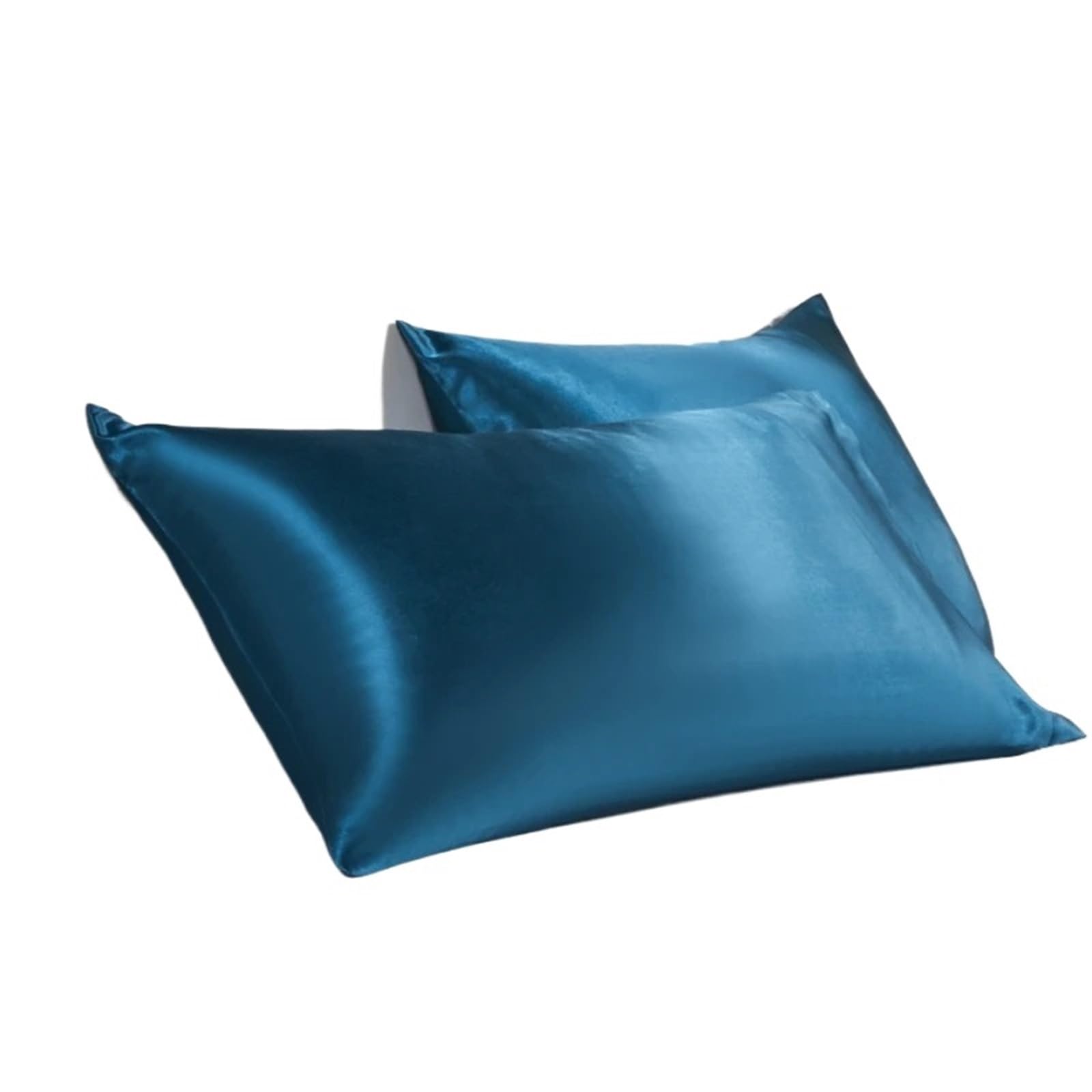 LYXYGMV Silk Pillowcase Bed Pillow Covers Cases Home Bedding for Bedrooms(Color 14,1PCx51x66cm(20x26in))