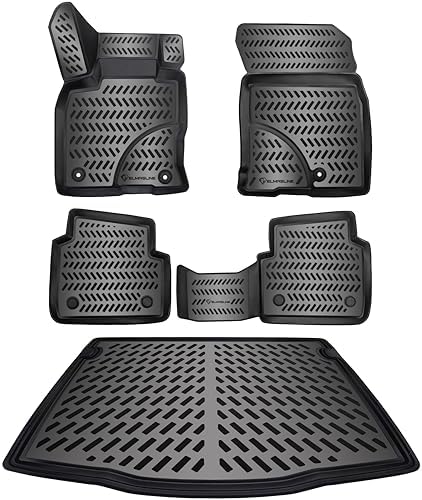 3D Fußmatten & 3D Laderaumwanne Für VW T-ROC Bj. Ab 2017