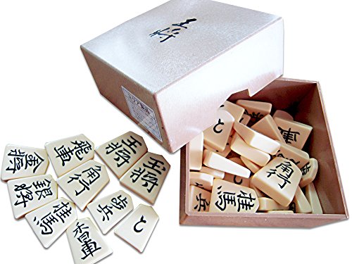 プラスチック製将棋駒 王将 プラスチックケース入り