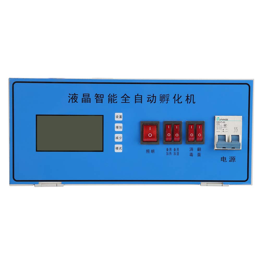 Incubadora Digital automática LCD inteligente, incubadora de huevos de gallina, controlador de temperatura y humedad