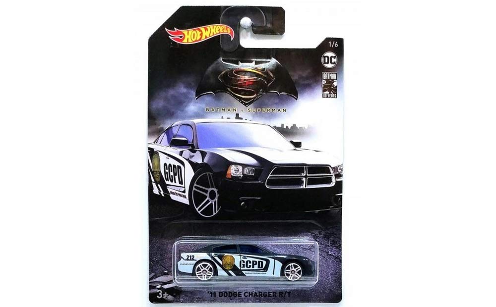 Hot Wheels Mattel FYX88 Batman 80 Years, Batman v Superman, '11 Dodge Charger R/T