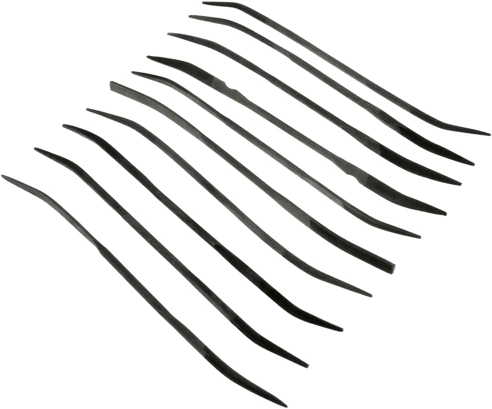 Riffler File Set - Precision Hand Tools - Double Ended Metal Files - Set of 10 Pcs - 745RF