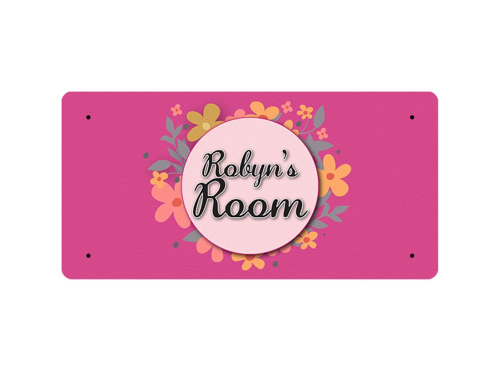 Mcmug White - Robyn's Room - Metal Sign, Decorative Sign, 200Mm X 100Mm