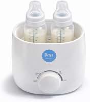 Aquecedor de Mamadeira 3 em 1 Dryz, Aquece 2 Mamadeiras Simultaneamente, Esteriliza e Descongela, 110V
