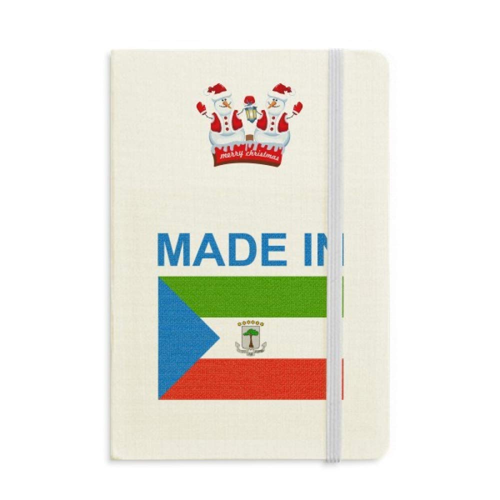 Carnet de notes Equatorial Guinée rigide - Cadeau idéal de Noël