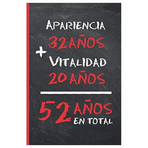 52 AÑOS EN TOTAL: REGALO DE CUMPLEAÑOS ORIGINAL Y DIVERTIDO PARA HOMBRE Y MUJER | Ideas Aniversario, Día de San Valentín | Diario Personal, Cuaderno de Notas, Libreta de Apuntes o Agenda.