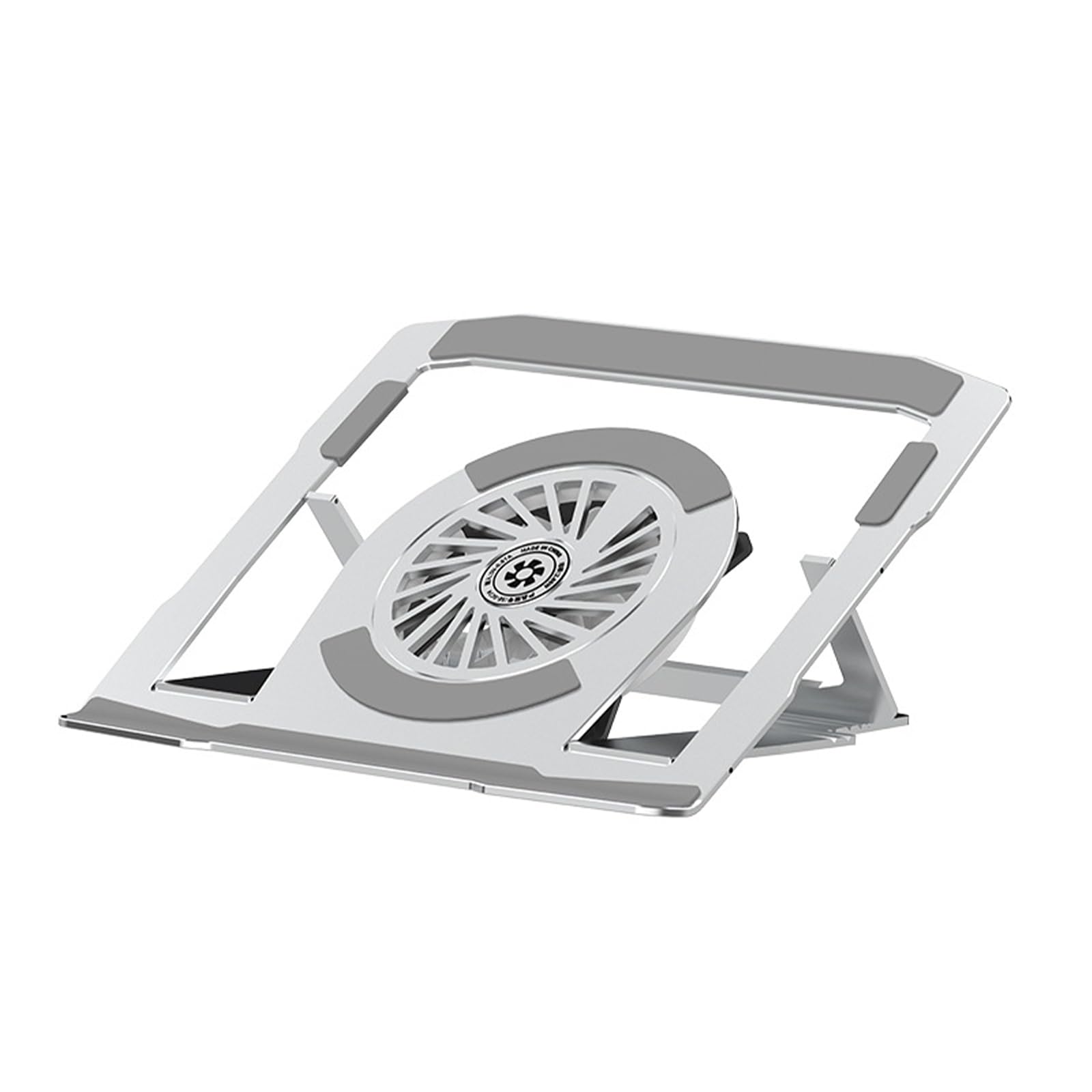 Soporte de aluminio para portátil con soporte de refrigeración mejorado, estable y antideslizante para uso diario, soportes de altura ajustables