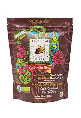 Café Solo Dios Organic Medium Roast Ground Coffee - 12 OZ