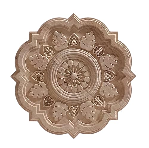Calcomanía de talla madera apliques decorativos para muebles y molduras