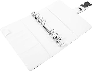 WATIIFUFU Blocos De Notas Fichário Clipes Scrapbook Nota Diário Fichário Planejador Fichário Fichário De 6 Anéis Fichário Orçamento Fichário Diário Fichário Shell Planejamento Bloco De