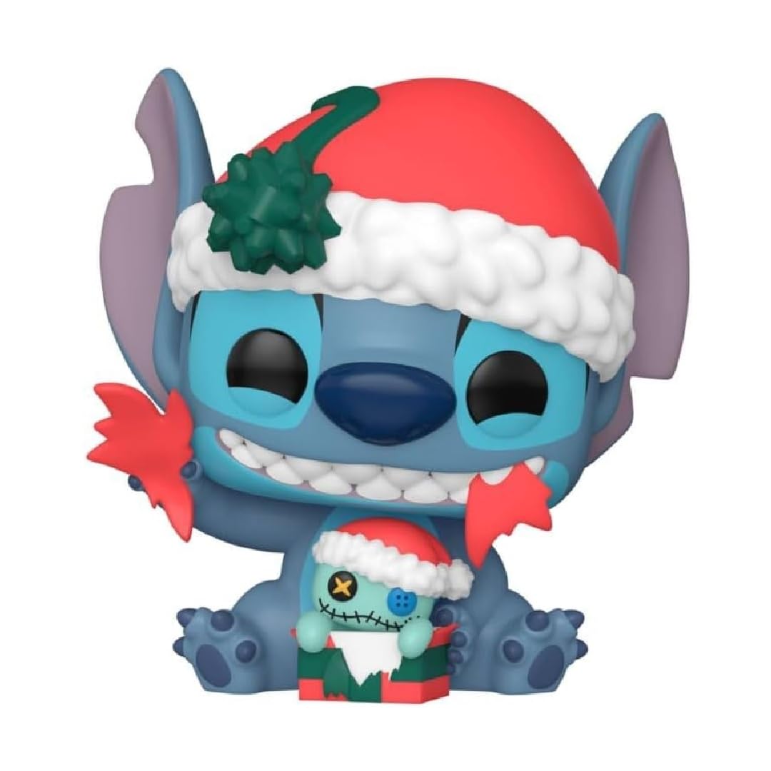 Funko Pop! Stitch unwrapping Gift navideño 1522 Pop Lilo & Stitch Disney Special Edition Exclusive