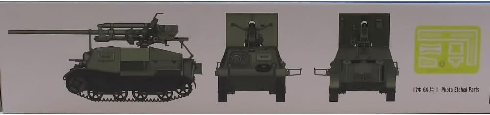 Soviet Zis-30 Light Self-Propelled Anti-Tank Gun 1/35 Armor Model Kit