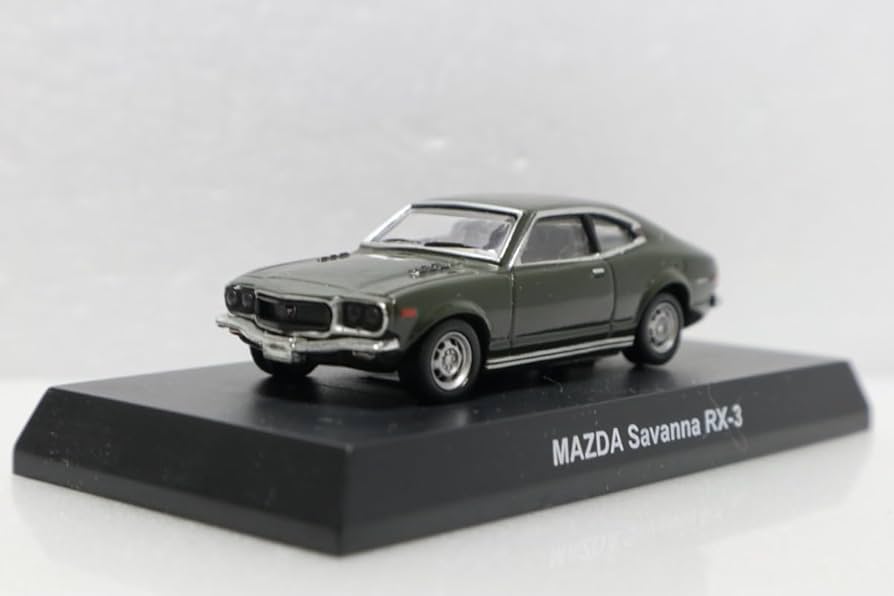 Amazon.co.jp: 京商 1/64 サバンナ RX-3 ディープグリーン