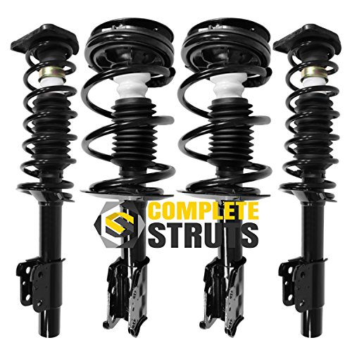 Front & Rear Quick Complete Struts Assembly & Coil Springs Replacement for 1999-2003 Chevrolet Malibu (Set of 4)