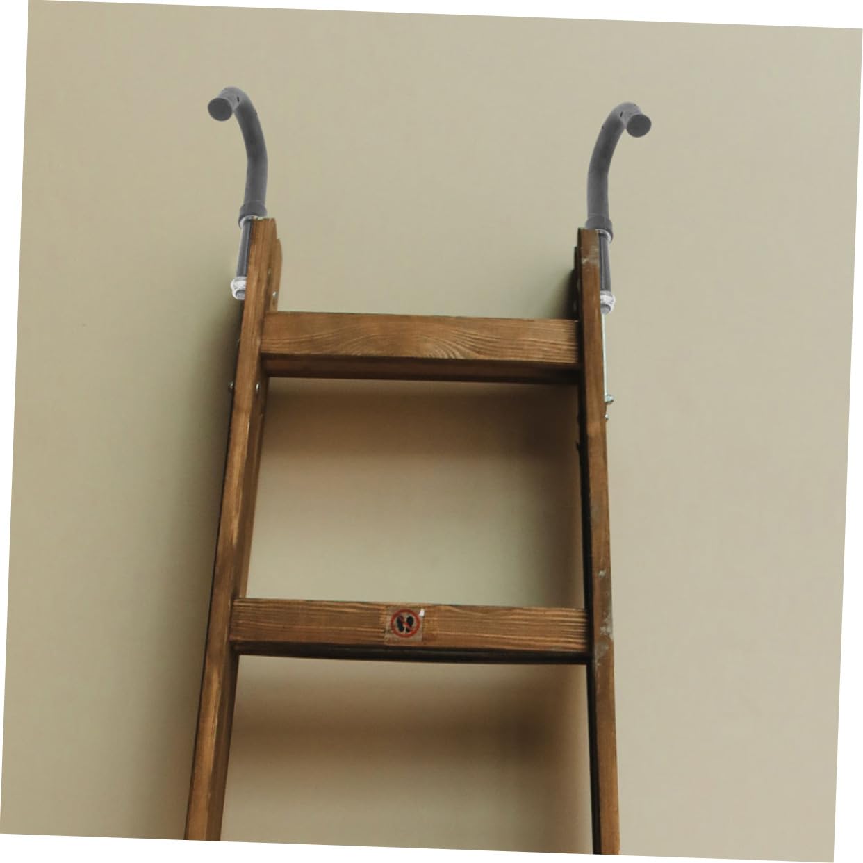 STOBOK 2Pcs Heavy Duty Ladder Hooks for Roof Extension Ladders with Anti-Fall Safety Design Metal Stabiliser for Attic Stairs and Outdoor Use - Image 3
