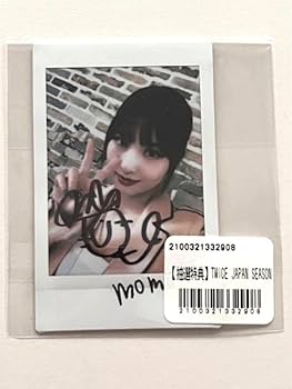 TWICE シーグリ 2023 ツウィ サイン入り チェキ Amazon.co.jp: twice モモ シーグリ 2023 ポラロイド チェキ