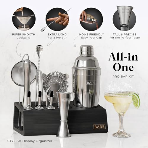 BARE BARREL 14-Piece Cobbler Shaker Set