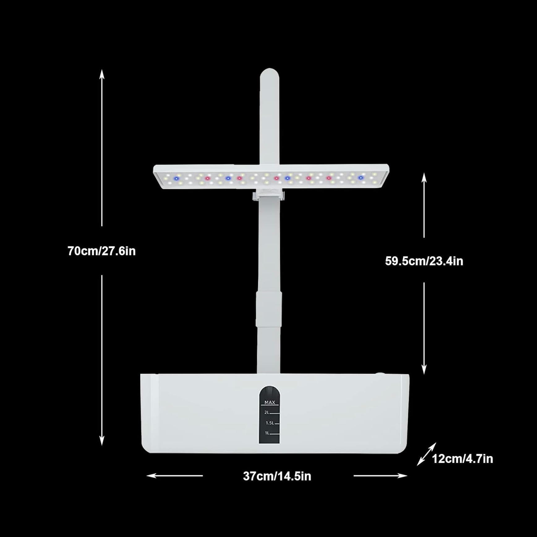 Mini System de Cultivo hidropónico para Interiores, Kit de jardín de Hierbas con luz LED, Regalos de jardinería para Mujeres y mamás