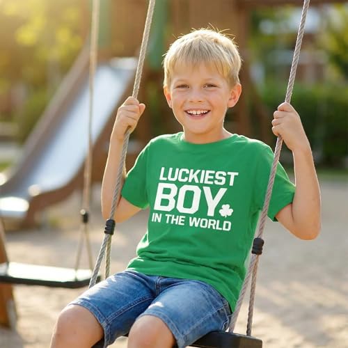 Image of Kids St. Patrick's Day Shirt Boys and Girls Green T-Shirt Clothing 4-12 Years