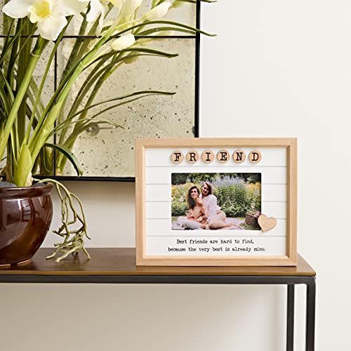 Bower Barn Best Friend Picture Frame Gift - Birthday Gifts For Friend Or Friendship Gifts For Women- Cute Photo Frame Presents For Bestie, Bff, Soul Sisters - 6X4 Cool Picture Frame, Keychain And Card #TOP6