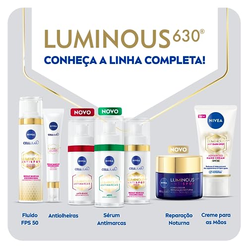NIVEA Sérum Facial Cellular Luminous 630® ANTIMARCAS Anti-idade 30ml