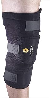 Cryotherm Knee Wrap - Cold & Hot Compression Wraps, Knee Wrap with 4 Gel Packs