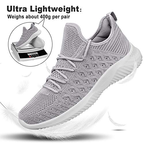 Image of Feethit Mens Slip On Running Shoes Breathable Lightweight Comfortable Fashion Non Slip Sneakers for Men