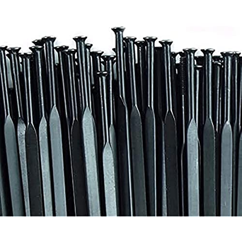 Lot de 20 rayons de vélo à traction droite 14 G avec embouts en laiton pour Mavic Aksium Ksyrium Equipe Crossride Cosmic 26er 700C (282 mm)