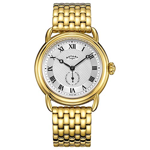 Preisvergleich Produktbild Rotary Mens Canterbury vergoldetes Armband GB05338 / 21