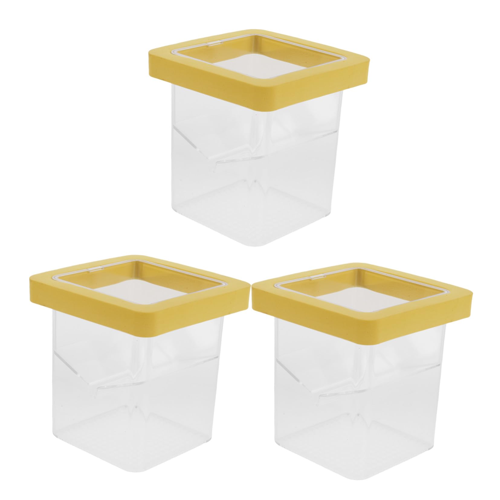 Isoler les poissons betta blessés avec le lot de 3 boîtes d'élevage pour aquarium
