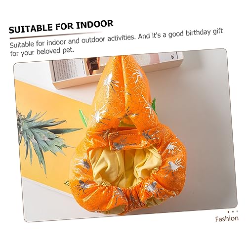 Disfraz calabaza Halloween para mascotas BESPORTBLE miniatura 3