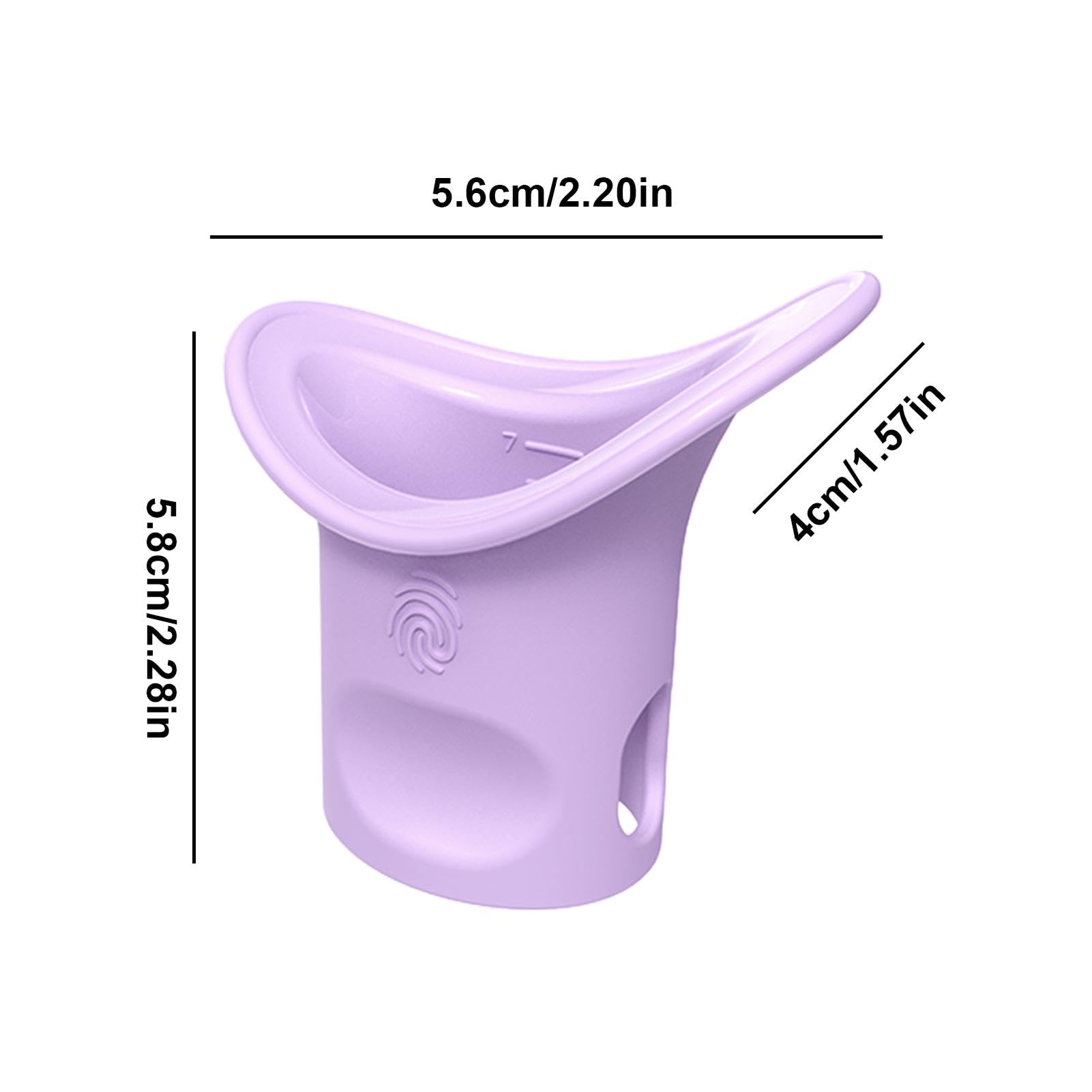 4 Tazze Per Lavaggio Oculare In Silicone - 8ml, Portatili, Riutilizzabili - Foto 3