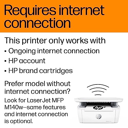 HP Laserjet MFP M140we All-in-One Wireless Black & White Printer with and Bonus 6 Months Instant Ink (7MD72E) – Bild 7