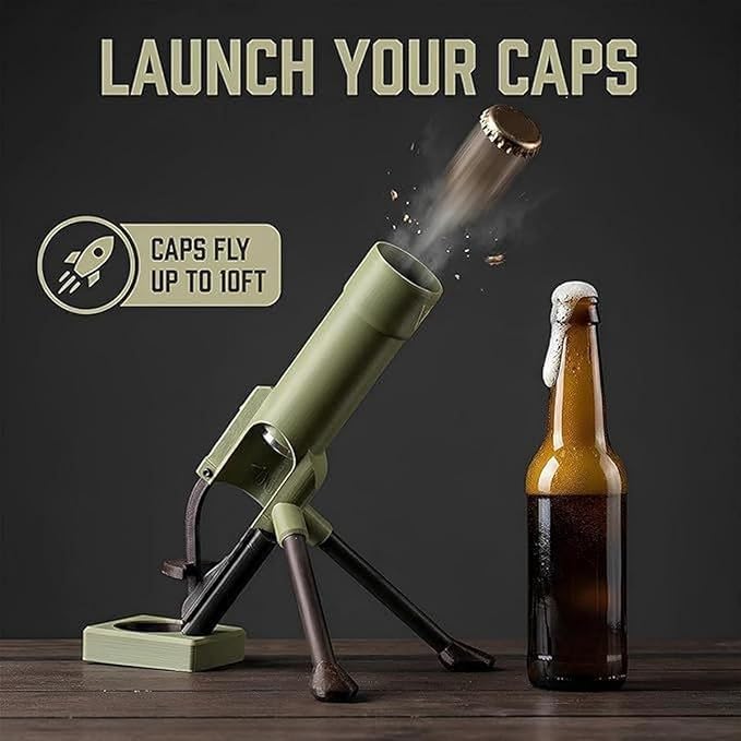 Amazon | Ladruph モルタルビール栓抜き 迫撃砲型 51mm ボトル