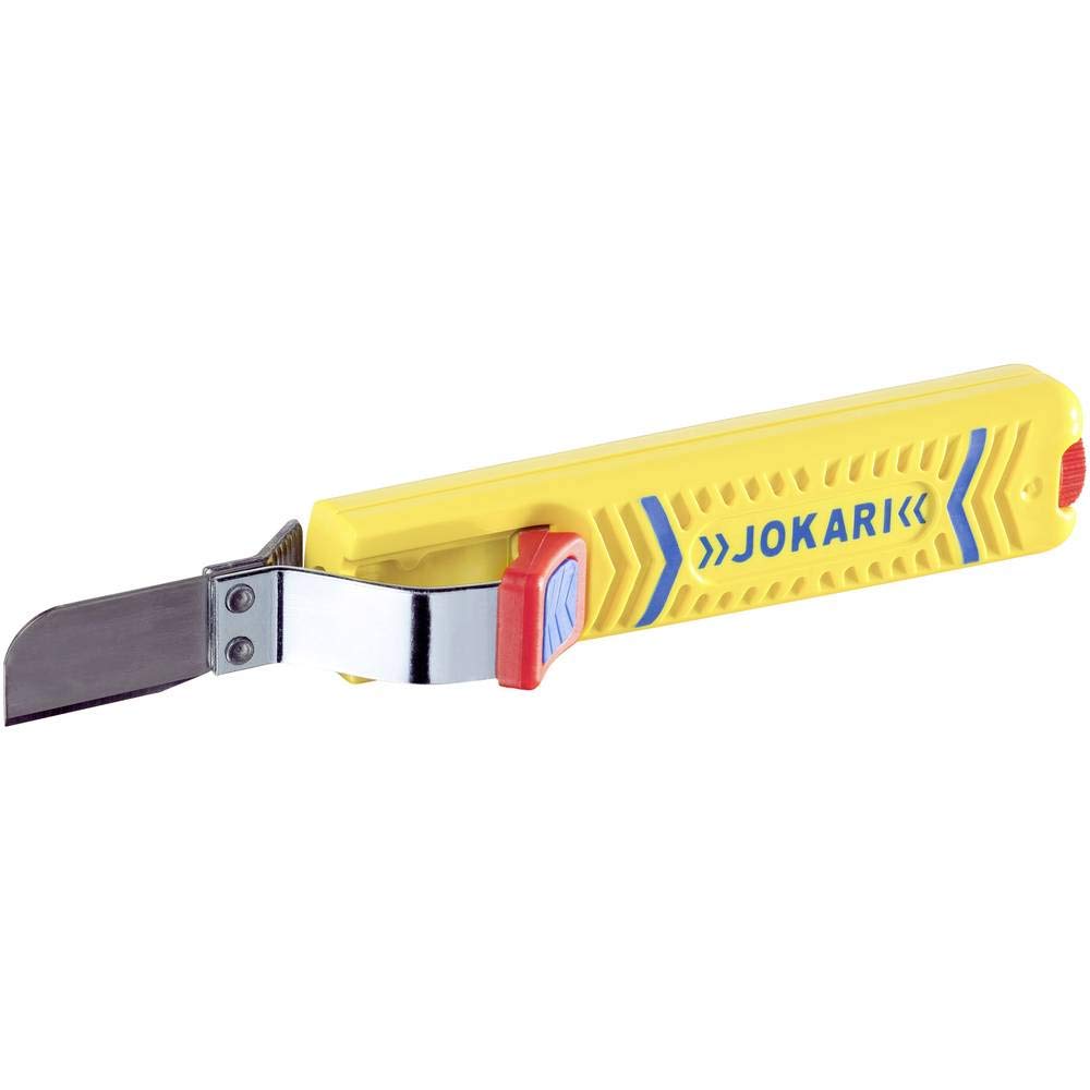 JOKARI® Oryginalny nóż do kabli Secura nr 28G, do ściągania izolacji z kabli okrągłych od 8 do 28 mm, nr art. 10281