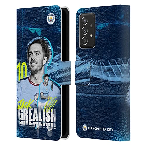 Protection cuir Samsung Galaxy A53 5G édition spéciale Manchester City FC