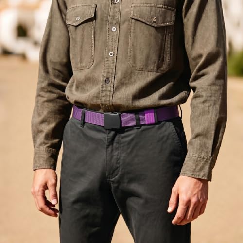 Image of Mile High Life | Nylon Web Belt | Outdoor Military Belt | TSA Safe Buckle Plastic /Metal