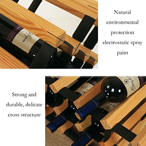 Soporte de vino de mesa con estructura estable miniatura 3