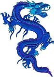 Application Royal Blue Dragon Patch