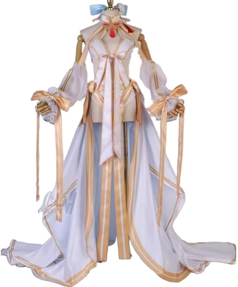【31日まで】FGO/水妃モルガン コスプレ衣装＋ウィッグ Amazon.co.jp: [hira] Fate Grand Order FGO 水妃 モルガン 霊基再臨