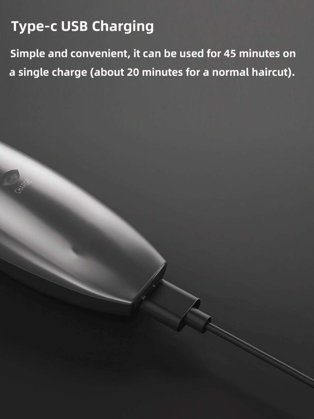 Men Kids Electric Hair Trimmer Hairdresser Cordless Clipper Cutter Machine Rechargeabler Barber Haircut(E)