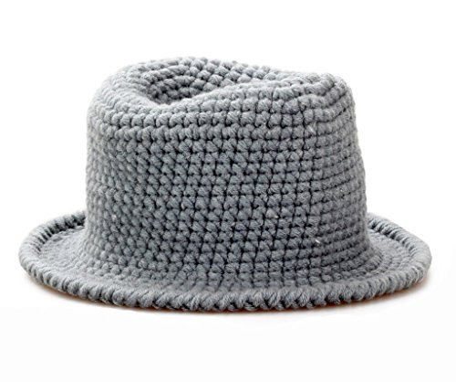 Bestknit bébé garçon au crochet fait main Tricot bébé Fedora Chapeau Bonnet Cover