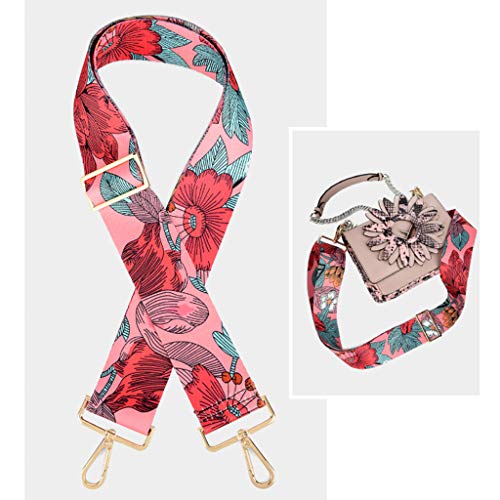 Mochila feminina de lona com alça de ombro e cinto ajustável removível da Menolana de 140 cm