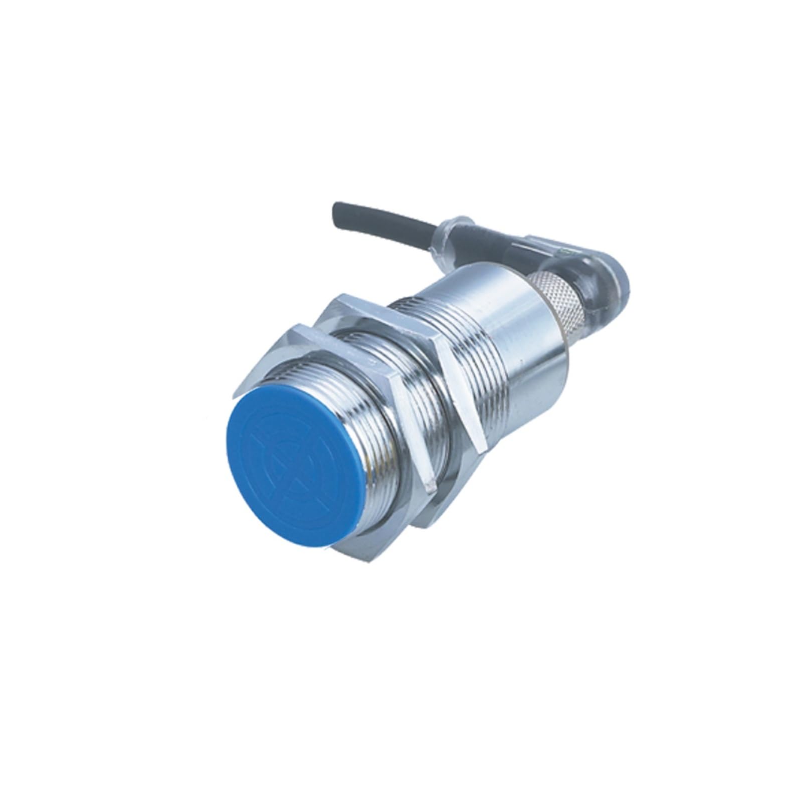 Interruttore di prossimità cilindrico LJ30 con sensore 10mm / 15mm DC 6-36VDC NPN PNP NO NC NO+ cavo for aviazione da 2 m(Sn10mm with bend,NC,PNP)