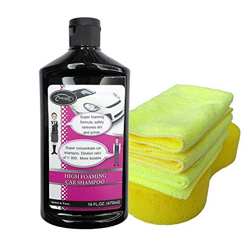 care guys Car Wash Shampoo: Cleaning Soap for All Vehicles, Wash and Shine,Concentration 1:800-16 FL.OZ.